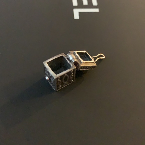 Sterling Silver Prayer Box Pendant - Picture 8 of 12